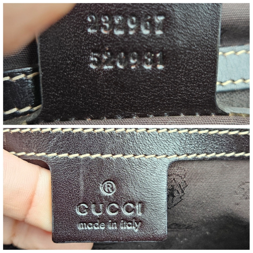 Authentic Gucci GG Shelly Horsebit #4334M - Picture 2 of 10